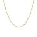 Dazzling Diamond Paperclip Necklaces - Alev Jewelry