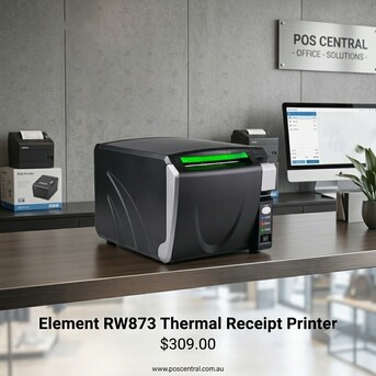 Sydney, Electronics, AUD 309,  Element RW873 Thermal Receipt Printer For Fast POS Operations