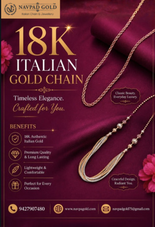 Ahmedabad, Jewelry, How To Choose The Perfect Gold Chain For Everyday Style And Special Occasions