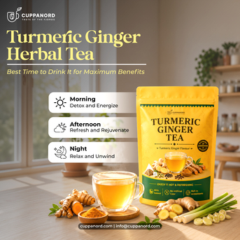 Noida, Business, Turmeric Ginger Herbal Tea Benefits: How Herbal Teas For Fatty Liver