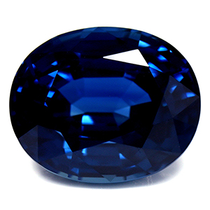 New York, Jewelry, USD 112671,  GIA Certified Untreated 9.63 Cts. Intense Blue Sapphires Oval, AAAAA Quality
