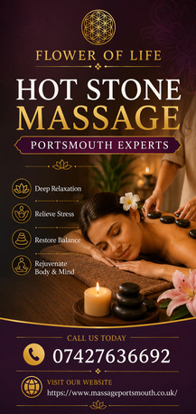 London, Health, Flower Of Life: Hot Stone Massage Portsmouth Experts