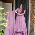 INR 6500,  Buy Idaho Trishika Organza Suit Set Online