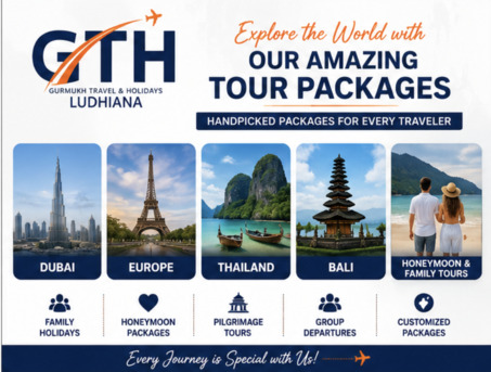 Punjab, Travel, GURMUKH TRAVELS & HOLIDAYS &ndash; LUDHIANA