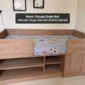 SAR 800,  Wooden Single Bed For Kids And Adults