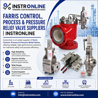 Mumbai, Industrial Machinery, Farris Control ,Process & Pressure Relief Valve Suppliers | Instronline