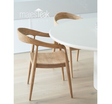 Kuala Lumpur, Furniture, MYR 550,  Teak Arm Chair -Aden Design