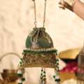 INR 7000,  Designer Potli Bag Collection &ndash; Elegant Potli Bags For Weddings & Festive Occasions