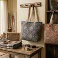 INR 799,  Handblock Quilted Cotton Tote Bags & Handbags &ndash; Sustainable Mini & Big Totes