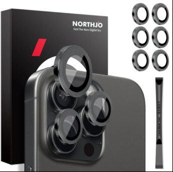 New York, Mobile Phones, USD 18,  Premium Apple Accessories &ndash; NORTHJO Camera Lens Protector For IPhone 16 Pro & Pro Max