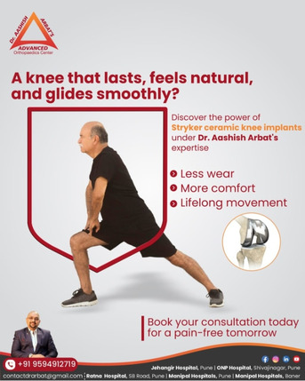 Mumbai, Health, Knee Replacement Surgeon In Pune Maharashtra India   -  Dr. Aashish Arbat