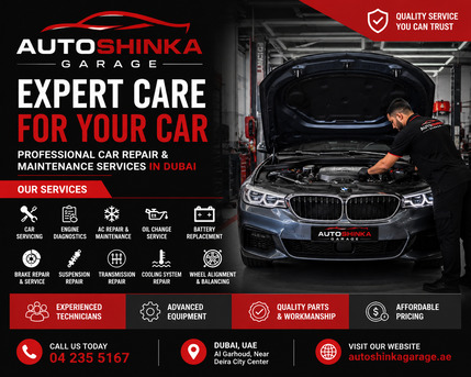 Dubai, Automotive, Trusted Auto Garage In Dubai For Car Repair And Maintenance