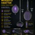 SAR 77,  Telescopic Mosquito Swatter Racket
