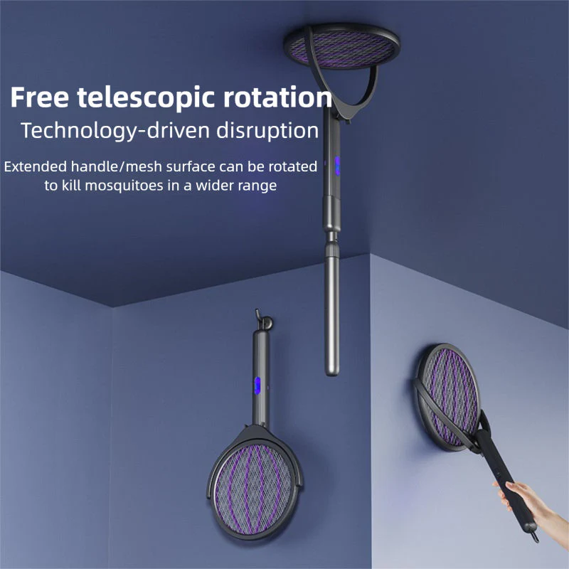 Riyadh, Electronics, SAR 77,  Telescopic Mosquito Swatter Racket