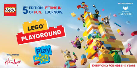 Lucknow, Tickets, INR 149,  LEGO Playground At Phoenix Palassio Lucknow | Best Summer Event For Kids 2026