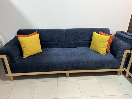 Jubail, Furniture, SAR 1200,  3+2+1 Seater Sofa In Excellent Condition With Warranty