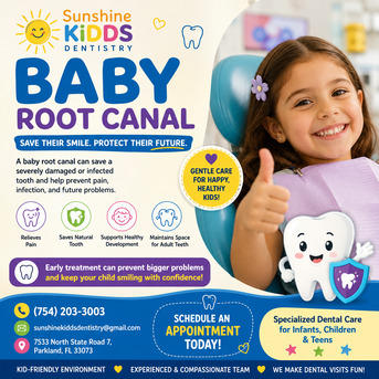 New York, Dental, Baby Root Canal Treatment For Kids In Parkland, FL