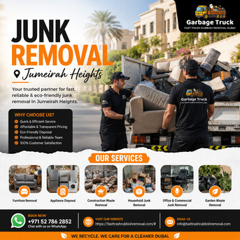 Jumeirah Village Circle, Business, Fast Trash Rubbish Removal Dubai