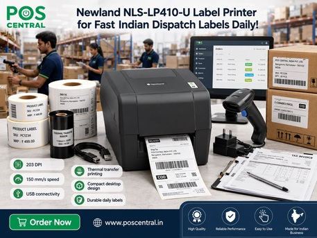 Noida, Computers, Newland NLS-LP410-U Label Printer For Indian Bulk Buyers And SMEs Deal