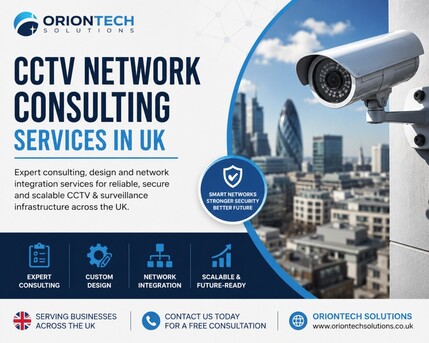 London, Computer, CCTV Network Consulting Services In UK &ndash; Oriontech Solutions