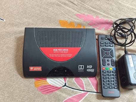 Dammam, Electronics, SAR 125,  Airtel DTH HD Set Off Box With Remote Available For Sale
