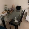 SAR 550,  Glass Dining Table Good Condition