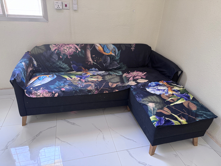 Al Malaz, Furniture, SAR 400,  L Shaped Ikea Sofa For Sale