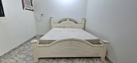 Dammam, Furniture, SAR 200,  Super King Size Wooden Bed + Mattress For Sale