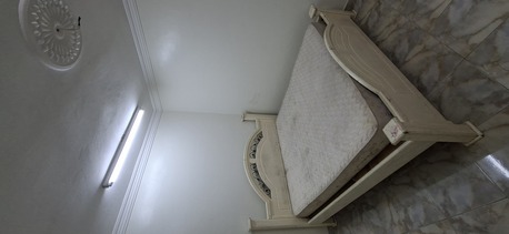 Dammam, Furniture, SAR 200,  Super King Size Wooden Bed + Mattress For Sale