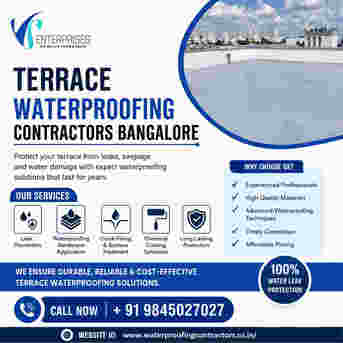 Bangalore, Construction, Terrace Waterproofing Contractors In Bangalore