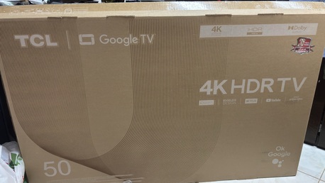 Al Thuqbah, Electronics, SAR 900,  SAR 900 &ndash; TCL 50" 4K HDR Smart TV (Like New)