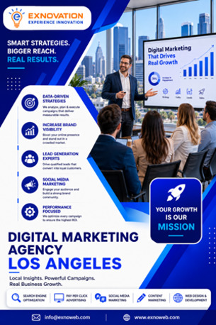 Los Angeles, Marketing, Digital Marketing Agency Drive More Leads And Sales Los Angeles