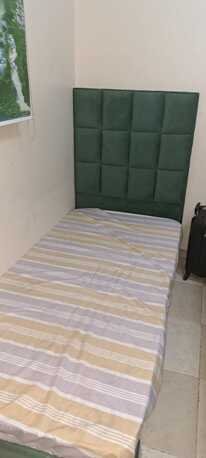 Jeddah, Household Items, SAR 450,  Single Bed With Mattress For Sale In Aziziya Jeddah