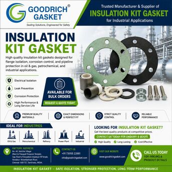 Chennai, Industrial Machinery, High-Quality Insulation Kit Gasket