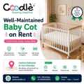 Well-Maintained Baby Cot On Rent