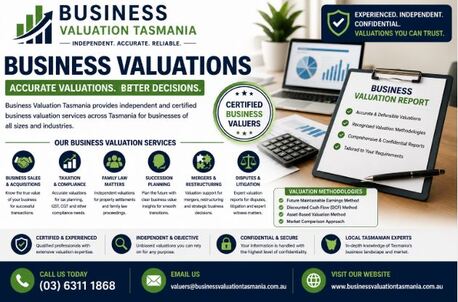 Sydney, Real Estate, Business Valuations Tasmania &ndash; Certified Business Valuation Experts