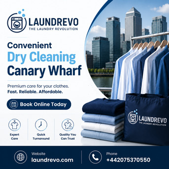 London, Cleaning, Convenient Dry Cleaning Canary Wharf &ndash; Book Online Today