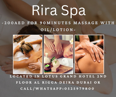 Al Rigga, Health, Rira Spa Offer 6/12/2026
