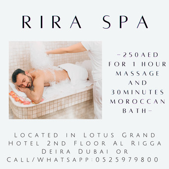 Al Rigga, Health, Rira Spa Offer 6/12/2026