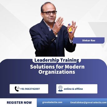 Bangalore, Training, Leadership Training Solutions For Modern Organizations