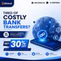 Tired Of Costly Bank Transfers? Get 30% OFF On Blockchain Payment System!