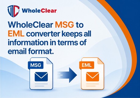 Mumbai, Software, INR 2760,  WholeClear MSG To EML Converter Keeps All Information In Terms Of Email Format.
