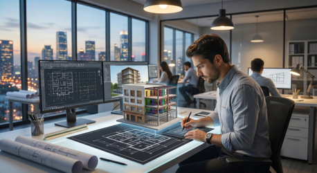 London, Construction, Expert CAD Outsourcing And Architectural Modeling