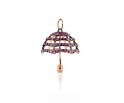 Mumbai, Jewelry, INR 51,  Buy 14k Gold Parasol Charms Online In India | Enesse Jewelry