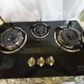 SAR 200,  For Sale  Sanford Tabletop Glass Gas Stove  3 Burner  200 SAR