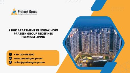 Noida, Real Estate, 2 BHK Apartment In Noida: How Prateek Group Redefines Premium Living