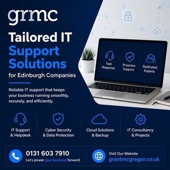 Edinburgh, Business, Tailored IT Support Solutions For Edinburgh Companies