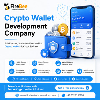 Mumbai, Business, Secure Crypto Wallet Development Solutions For Web And Mobile Platforms