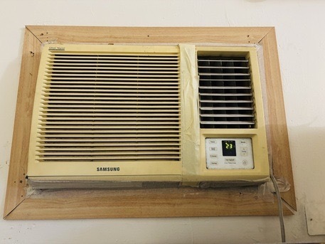 Gudaibiya, Air Conditioners, BHD 50,  Samsung Window A/c 1.5 Ron For Sale In Good Condition