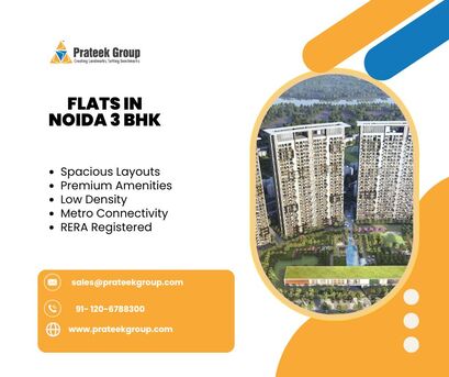 Lucknow, Real Estate, Flats In Noida 3 BHK